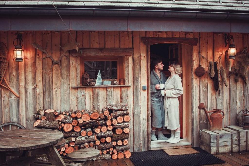 Chalet Trappeur Le Biot ภายนอก รูปภาพ