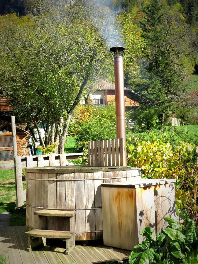 Chalet Trappeur Le Biot ภายนอก รูปภาพ