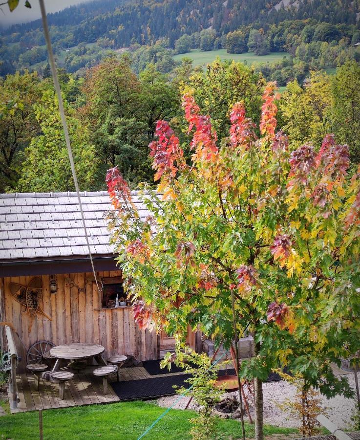 Chalet Trappeur Le Biot ภายนอก รูปภาพ